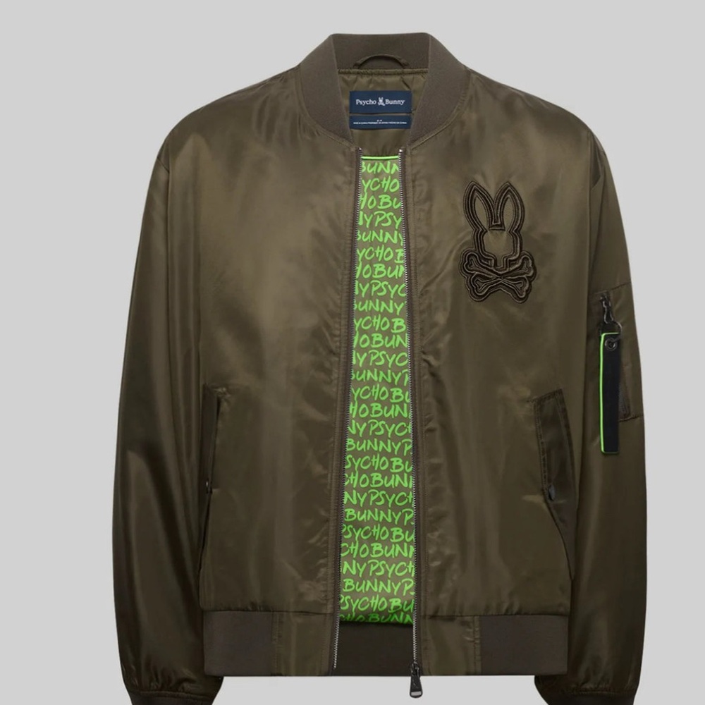 Psycho Bunny ( NWT ) Bomber Jacket